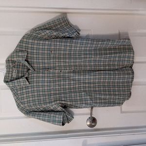 Men's LL Bean plaid shirt